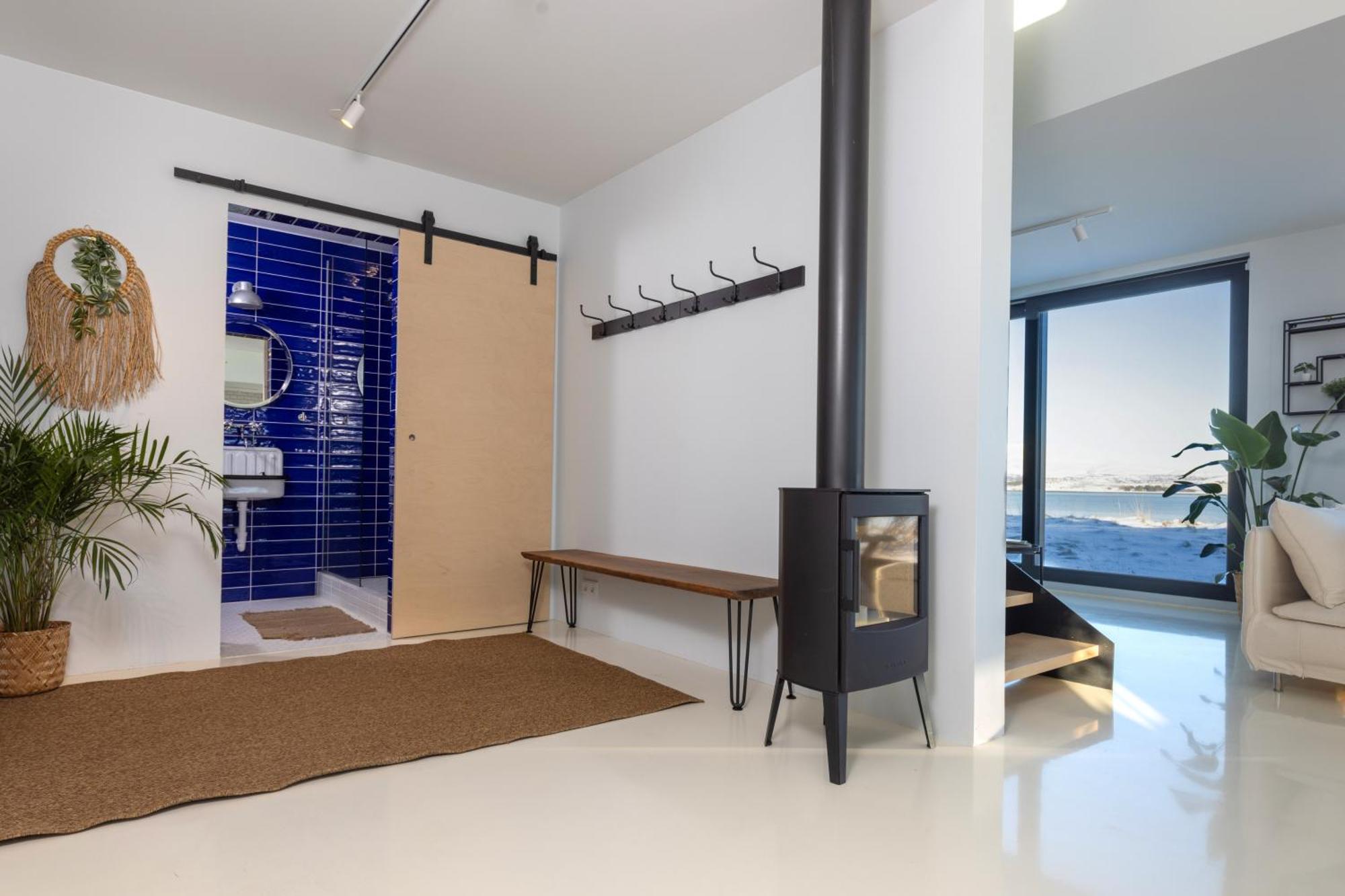 The Oceanfront Private Northern Lights Villa Reynivellir Exterior photo
